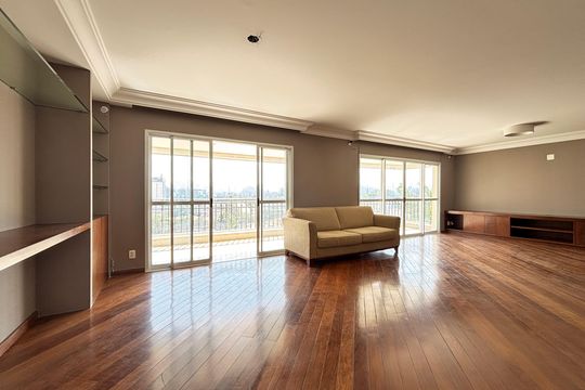 Sala de apartamento para alugar com 4 quartos, 212m² em Vila Nova Conceição, São Paulo