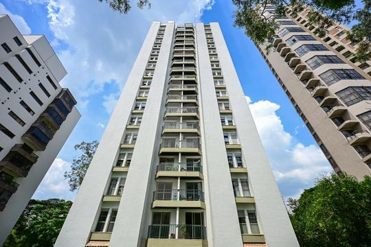 Fachada de apartamento para alugar com 2 quartos, 70m² em Vila Andrade, São Paulo