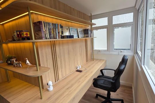 Sala de apartamento à venda com 3 quartos, 96m² em Teresópolis, Porto Alegre