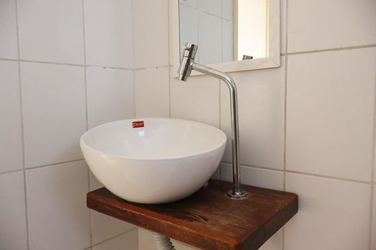 Banheiro Social de apartamento à venda com 2 quartos, 50m² em Jardim Capri, Guarulhos