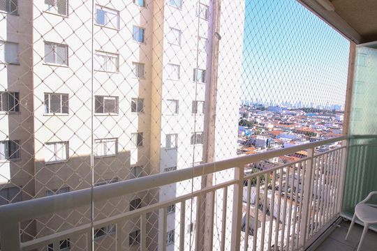 Varanda de apartamento para alugar com 1 quarto, 37m² em Vila Ema, São Paulo