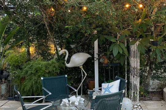 Área externa de casa para alugar com 3 quartos, 600m² em Campeche, Florianópolis