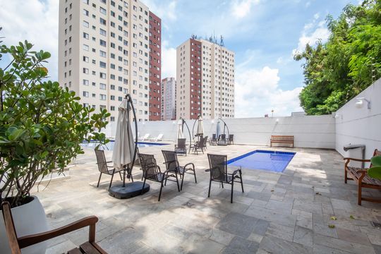Área comum - Piscina de apartamento à venda com 2 quartos, 55m² em Jardim Roberto, Osasco