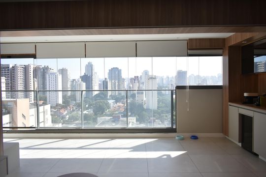 Sacada de apartamento à venda com 2 quartos, 89m² em Vila Clementino, São Paulo