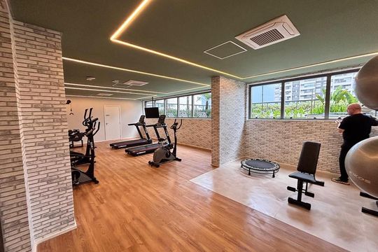 Área comum de apartamento à venda com 1 quarto, 24m² em Santo Amaro, São Paulo