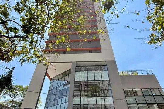 Fachada de apartamento à venda com 1 quarto, 24m² em Santo Amaro, São Paulo
