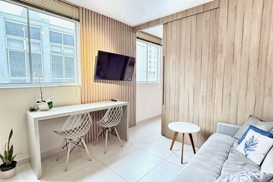 Apartamento à venda com 1 quarto, 25m² em São Lucas, Belo Horizonte
