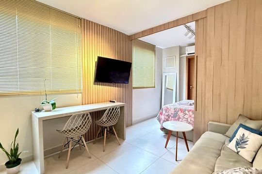 Apartamento à venda com 1 quarto, 25m² em São Lucas, Belo Horizonte