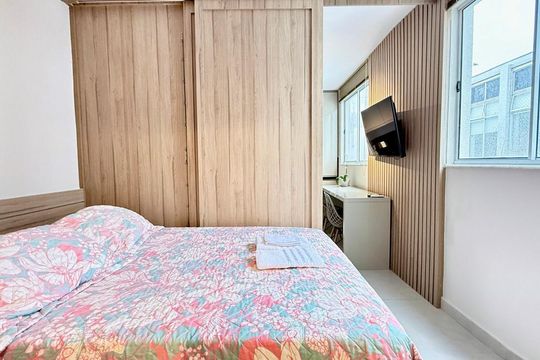 Apartamento à venda com 1 quarto, 25m² em São Lucas, Belo Horizonte