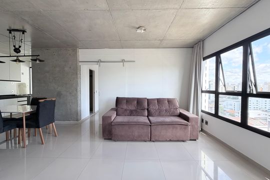Sala de apartamento para alugar com 1 quarto, 70m² em Mooca, São Paulo