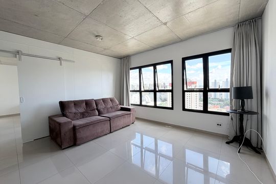 Sala de apartamento para alugar com 1 quarto, 70m² em Mooca, São Paulo