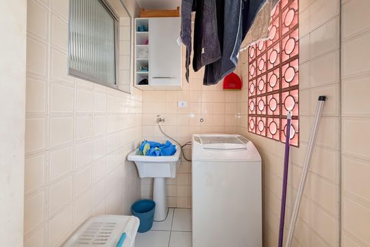 Área de Serviço de apartamento à venda com 1 quarto, 56m² em Cambuci, São Paulo