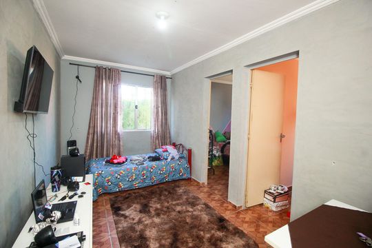 Sala de apartamento à venda com 2 quartos, 72m² em Jardim Santo André, Santo André