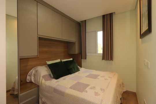 Quarto 2 de apartamento à venda com 2 quartos, 86m² em Vila Linda, Santo André