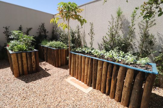 Área comum - Horta de apartamento para alugar com 2 quartos, 86m² em Jardim Sul, Uberlândia