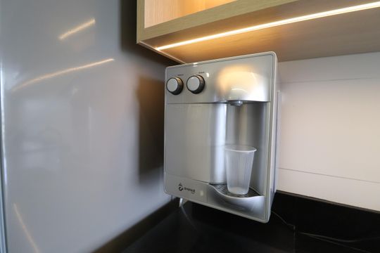 Cozinha de apartamento para alugar com 2 quartos, 86m² em Jardim Sul, Uberlândia