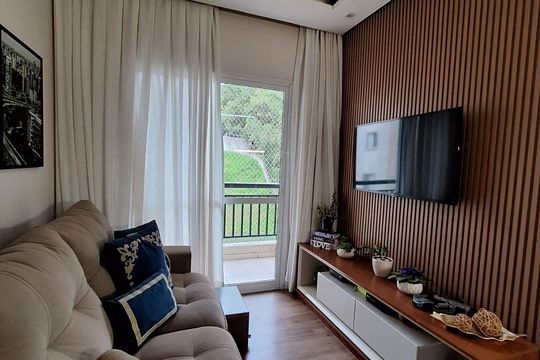 Sala de apartamento à venda com 3 quartos, 71m² em Nucleo Residencial Celia Mota, Barueri
