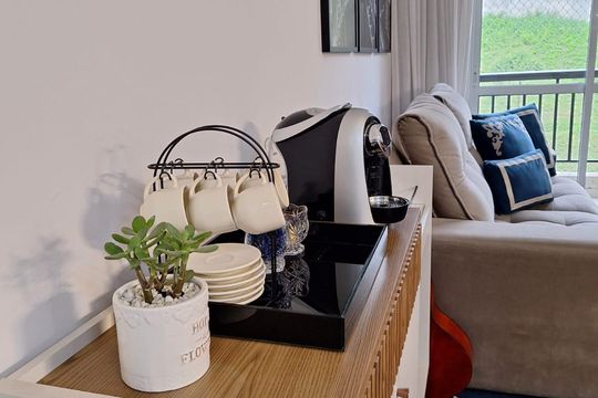 Sala de apartamento à venda com 3 quartos, 71m² em Nucleo Residencial Celia Mota, Barueri