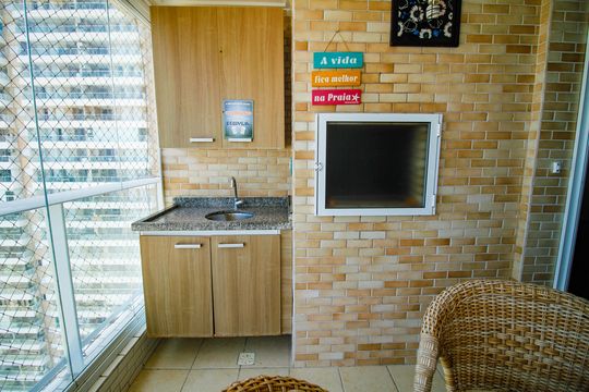 Apartamento para alugar com 3 quartos, 95m² em Mirim, Praia Grande