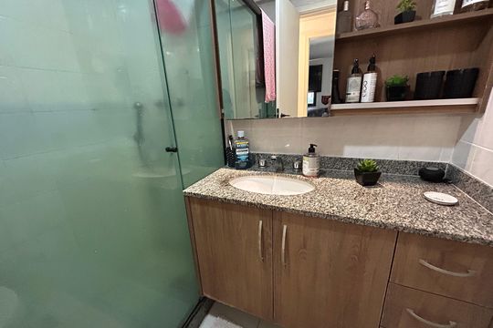 Banheiro de apartamento à venda com 3 quartos, 78m² em Méier, Rio de Janeiro