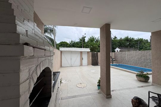 Área externa de casa de condomínio à venda com 4 quartos, 180m² em Vargem Pequena, Rio de Janeiro