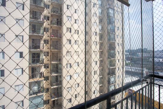 Varanda da Sala de apartamento para alugar com 3 quartos, 63m² em Centro, Diadema