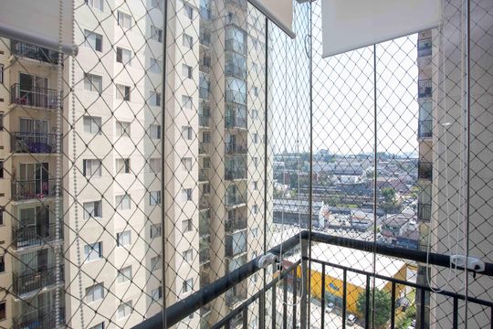 Varanda  de apartamento para alugar com 3 quartos, 63m² em Centro, Diadema