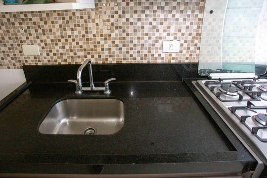 Cozinha de apartamento para alugar com 3 quartos, 63m² em Centro, Diadema