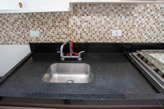 Cozinha de apartamento para alugar com 3 quartos, 63m² em Centro, Diadema