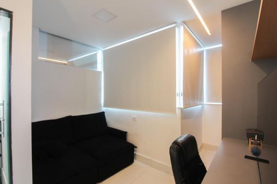 Suíte de apartamento à venda com 3 quartos, 105m² em Santa Branca, Belo Horizonte