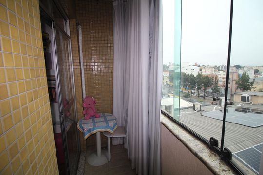 Varanda Quarto 1 de apartamento à venda com 4 quartos, 250m² em Novo Eldorado, Contagem