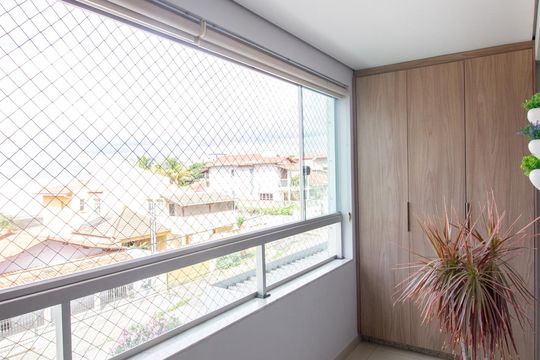Varanda da Sala de apartamento à venda com 2 quartos, 69m² em Alvorada, Contagem