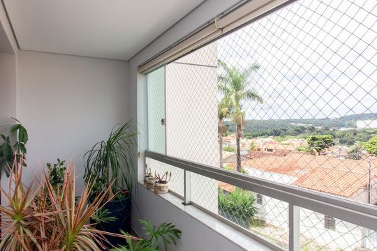 Varanda da Sala de apartamento à venda com 2 quartos, 69m² em Alvorada, Contagem