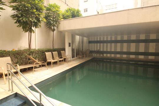 Área comum - Piscina de apartamento para alugar com 1 quarto, 45m² em Vila Mariana, São Paulo