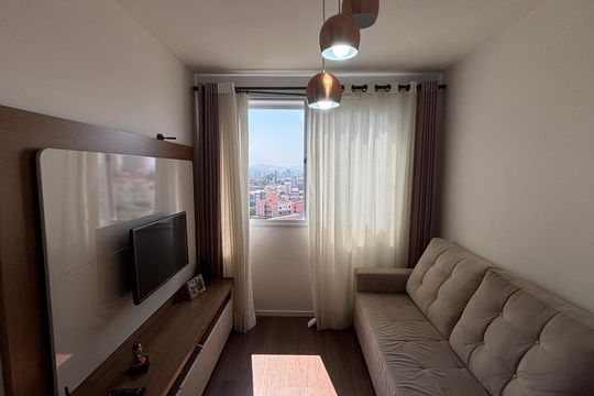 Sala de apartamento para alugar com 2 quartos, 35m² em Rp3 (regiões de Planejamento), Santo André