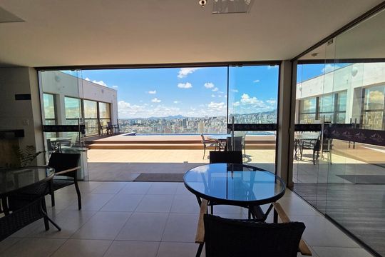Área comum de apartamento à venda com 1 quarto, 25m² em Nova Suíça, Belo Horizonte