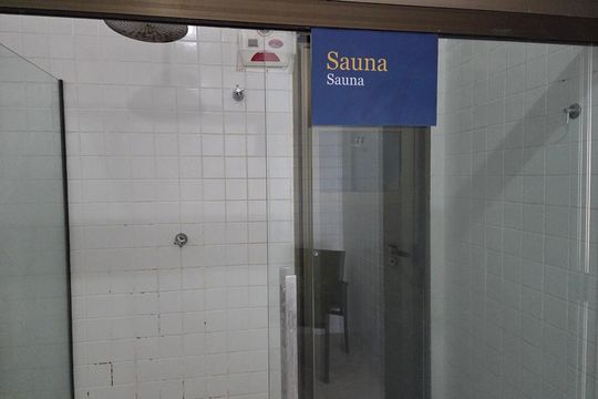 Banheiro de apartamento à venda com 1 quarto, 25m² em Nova Suíça, Belo Horizonte