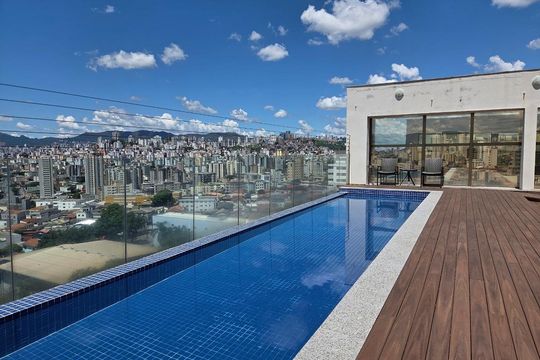 Área comum de apartamento à venda com 1 quarto, 25m² em Nova Suíça, Belo Horizonte