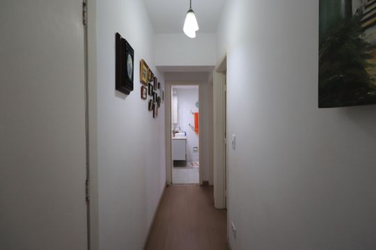 Corredor de apartamento para alugar com 2 quartos, 60m² em Tatuapé, São Paulo