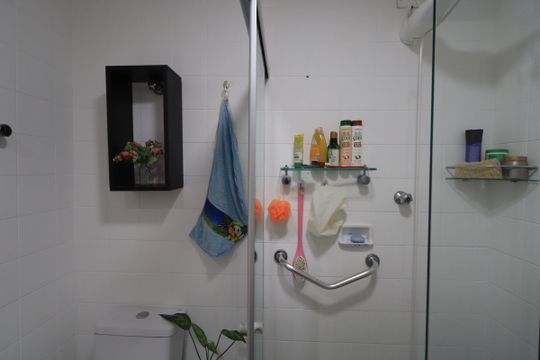 Banheiro de apartamento para alugar com 2 quartos, 60m² em Tatuapé, São Paulo