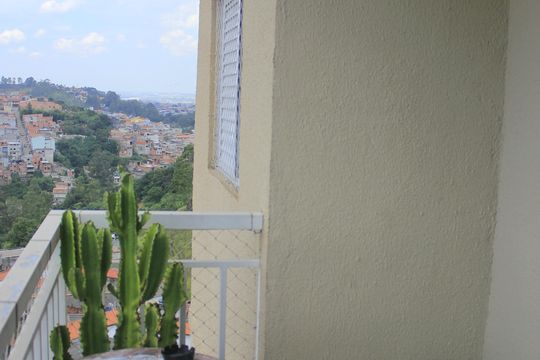 Varanda  de apartamento à venda com 2 quartos, 56m² em Parque Continental Ii, Guarulhos