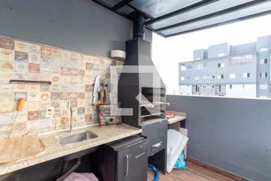 Área comum - Churrasqueira de apartamento à venda com 3 quartos, 65m² em Vila Augusta, Guarulhos