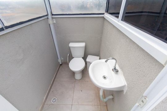 Área comum - Lavanderia-Banheiro de apartamento para alugar com 2 quartos, 35m² em Jardim Aricanduva, São Paulo