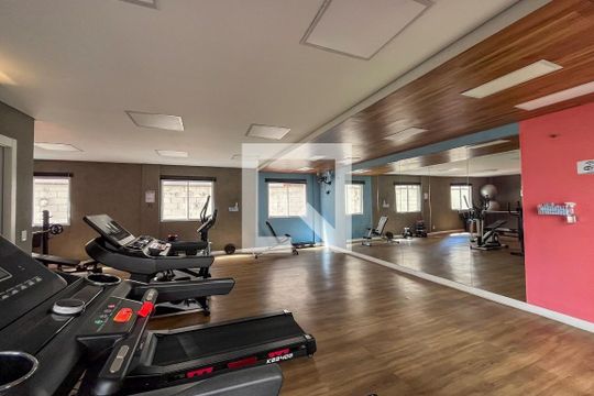 Área comum - Academia de apartamento para alugar com 2 quartos, 39m² em Parque Bristol, São Bernardo do Campo