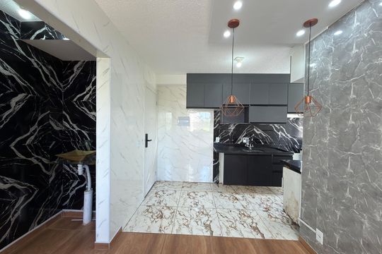 Sala de apartamento para alugar com 2 quartos, 39m² em Parque Bristol, São Bernardo do Campo