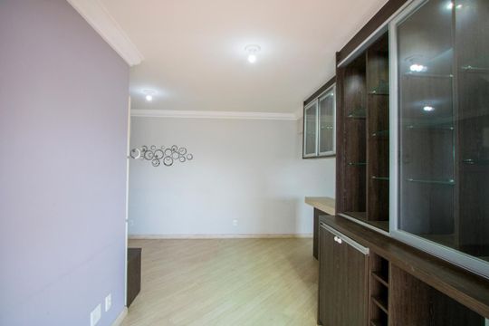 Sala de apartamento para alugar com 2 quartos, 60m² em Vila Valparaíso, Santo André