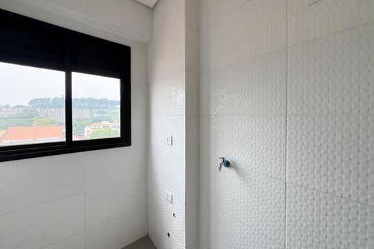 Área de Serviço de apartamento à venda com 2 quartos, 55m² em Jardim Vera Cruz, São Bernardo do Campo