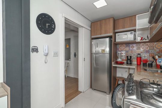Cozinha de apartamento para alugar com 2 quartos, 60m² em Moinhos de Vento, Porto Alegre