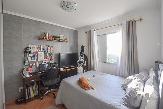 Quarto Suíte de casa de condomínio à venda com 3 quartos, 73m² em Suiço, São Bernardo do Campo