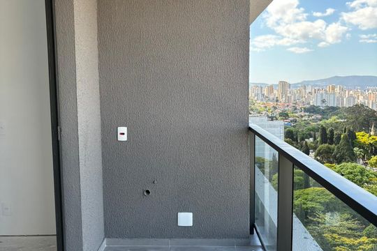 Varanda de apartamento à venda com 1 quarto, 25m² em Pinheiros, São Paulo